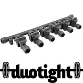8mm (5/16) duotight x 6 Way Manifold with Check Valves & Isolation Valves