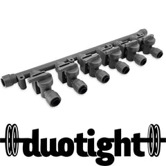 8mm (5/16) duotight x 6 Way Manifold with Check Valves & Isolation Valves