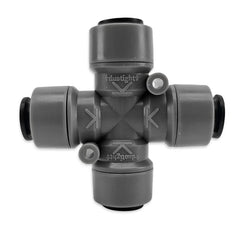 duotight - 8mm (5/16)Female - X Cross Adaptor / Splitter