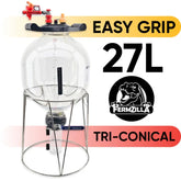 27L FermZilla Tri-Conical Easy-Grip Pressure Fermenter Starter Kit