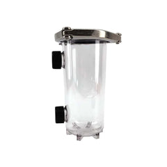 FermZilla - 3 Inch Tri-Conical - 600ml Collection Container with (Tri Clover Clamp, End Cap and Seal)