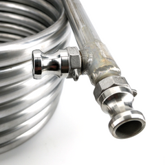 Coolossus - Passivated Stainless Steel Counter Flow Chiller Heat Exchanger