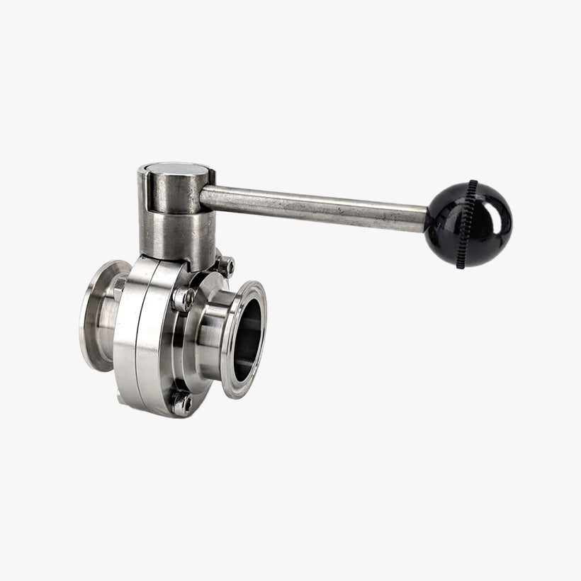 2" Stainless Steel Tri Clamp butterfly valve