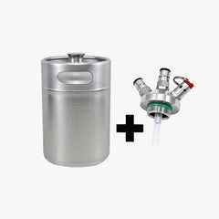 5L Kegland MiniKeg optional Ball Lock Lid