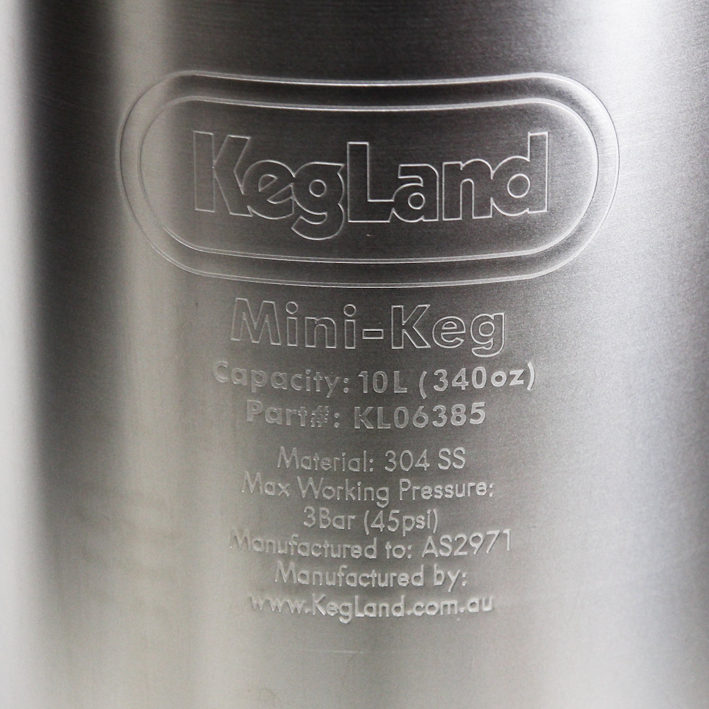 10L Kegland MiniKeg / Growler