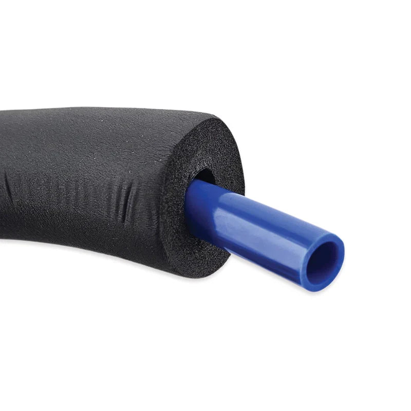Blue Glycol Insulation Hose 2m Roll x 12mm ID x 16mm OD - Foam 15mm Thick