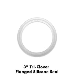 3 inch TC - Flanged Silicone Gasket Seal