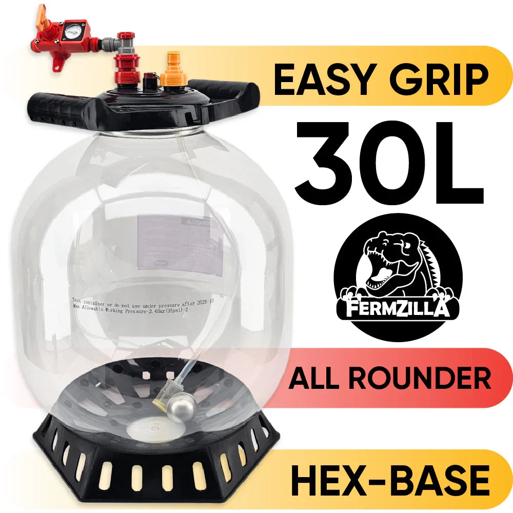 30L FermZilla All Rounder Easy-Grip Pressure Fermenter Starter Kit
