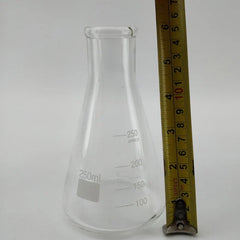 Borosilicate Erlenmeyer Conical Flask 250mL