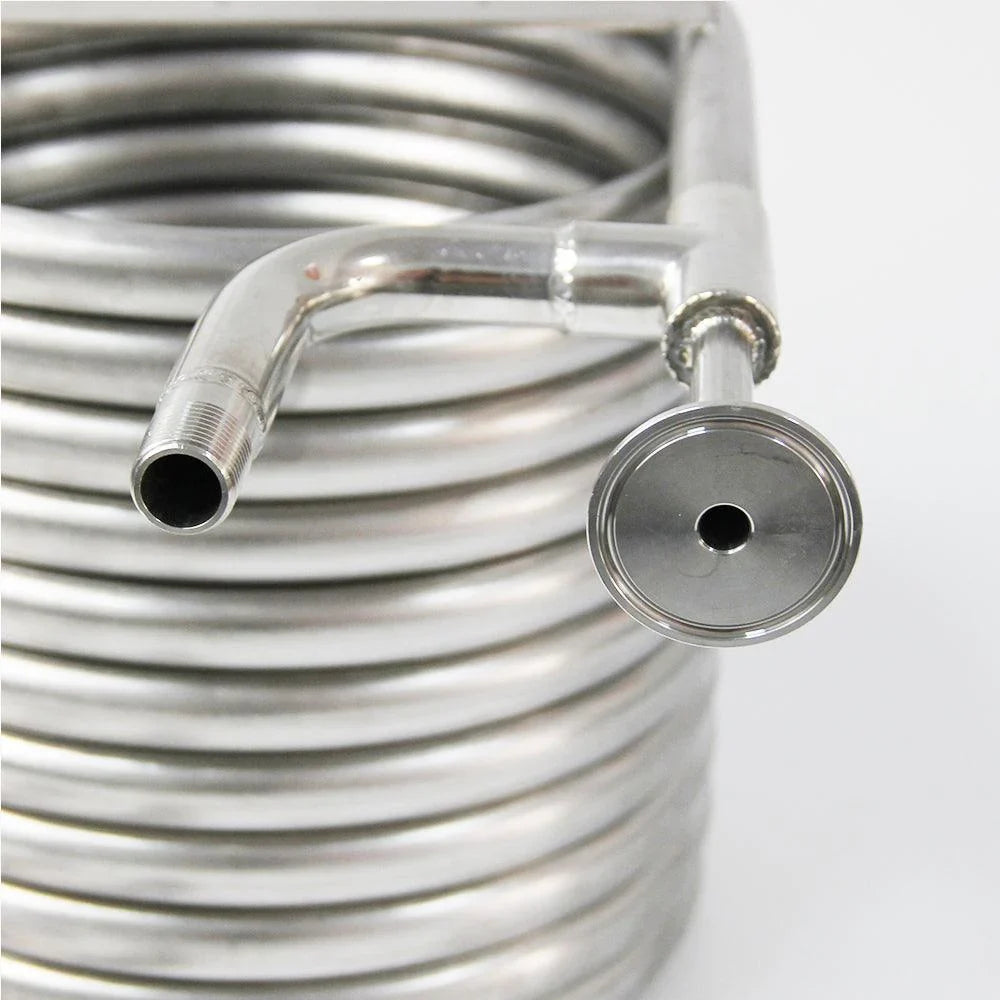 Coolossus Gen2.1 - Passivated Stainless Steel Counterflow Chiller - Tri Clamp