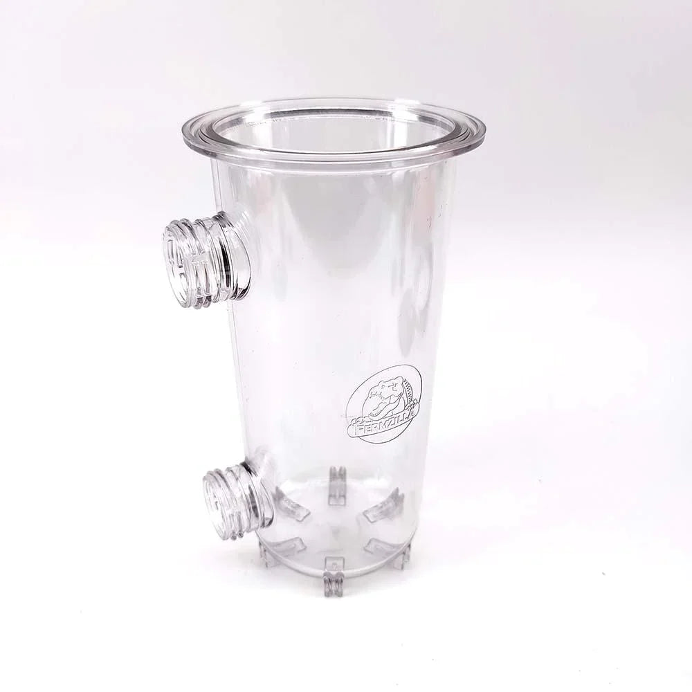 FermZilla - 3 Inch Tri-Conical - 600ml Collection Container with (Tri Clover Clamp, End Cap and Seal)