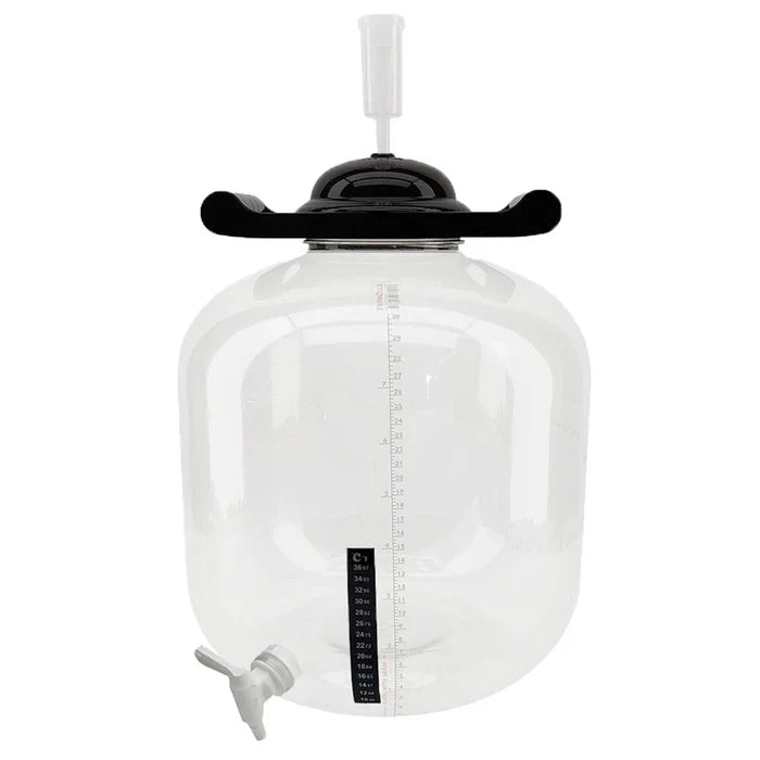 FermZilla - Flat Bottom 30L (7.9 Gal) Fermenter-including Air Lock,Tap and Sticker Thermometer