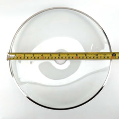 35L BrewZilla / Robobrew / DigiBoil - Replacement Glass Lid with Hole (no handle knobs)