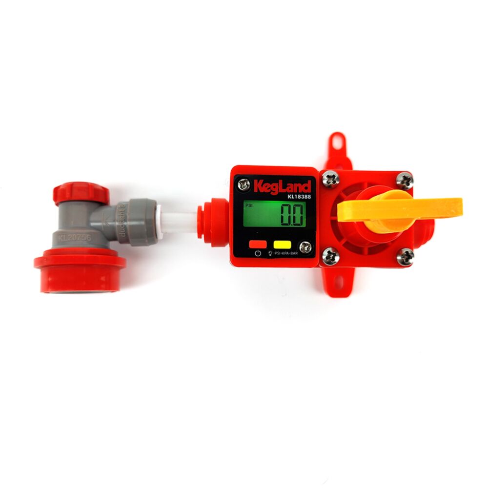 Digital Illuminated Mini Gauge / Dial 0-90psi