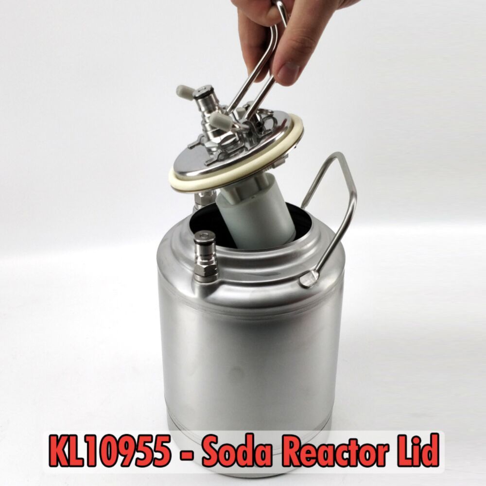 2.9L Ball Lock Keg - with Corny Keg Lid
