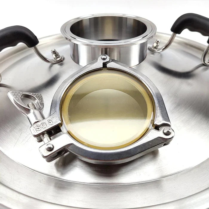65L Pro Sight Glass Distillation Lid - Steam Condenser Lid - BrewZilla - DigiBoil